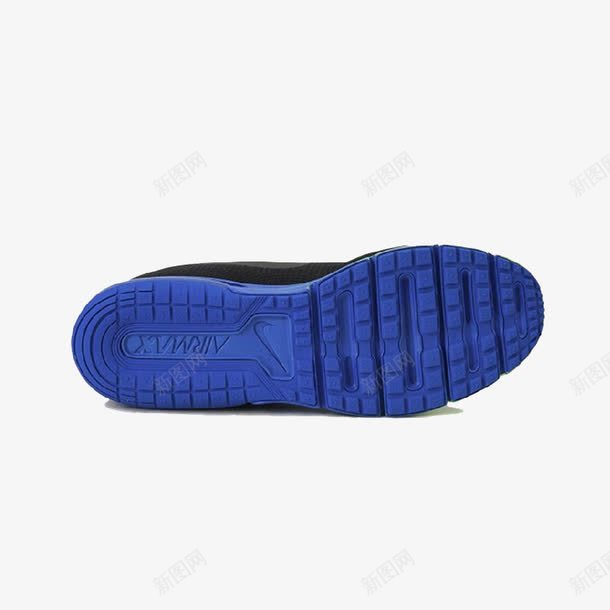蓝色鞋底耐克鞋png免抠素材_新图网 https://ixintu.com 产品实物 耐克素材 耐克鞋 蓝色鞋底 透明背景