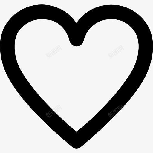 心图标png_新图网 https://ixintu.com 喜爱 形状和符号 心率 最喜欢的 标志的形状 爱