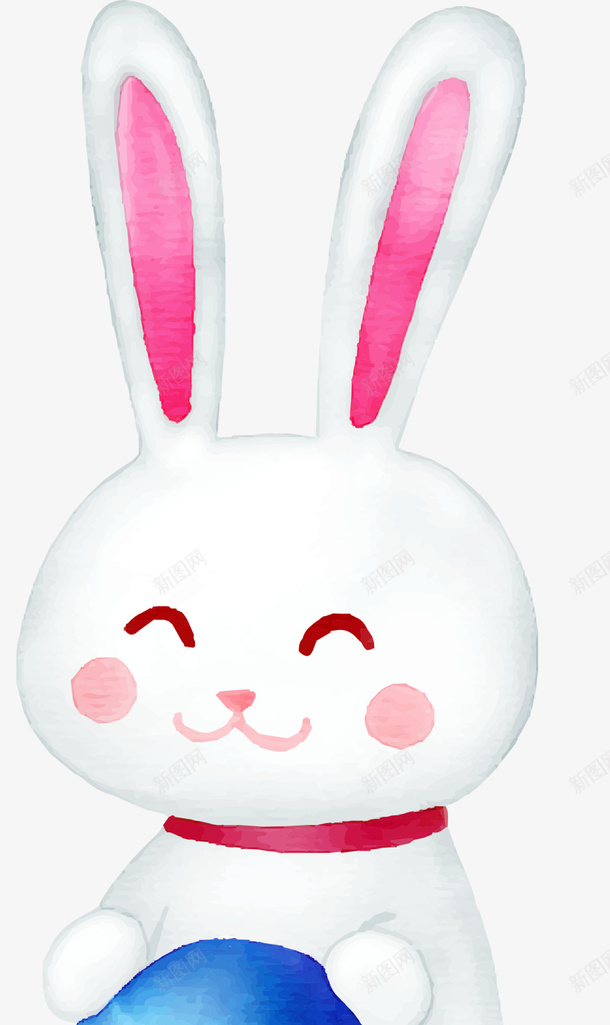 水彩可爱复活节兔子png免抠素材_新图网 https://ixintu.com Easter Happy 可爱兔子 复活节 复活节快乐 小白兔 彩蛋