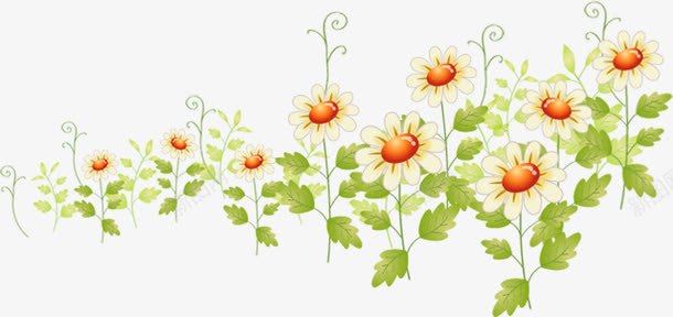 创意手绘海报植物花朵png免抠素材_新图网 https://ixintu.com 创意 植物 海报 花朵