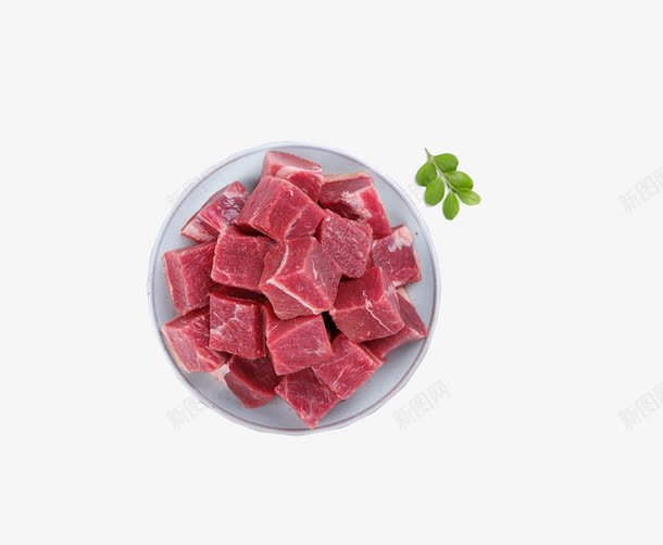 一碗新鲜猪肉png免抠素材_新图网 https://ixintu.com 猪肉 红色 食物