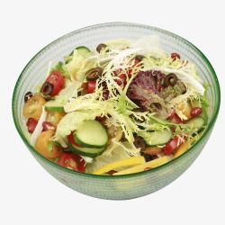 家常凉菜蔬菜水果沙拉美食大拌菜高清图片