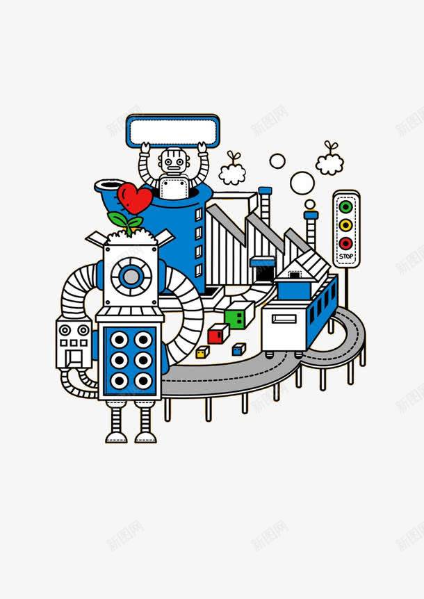 空气净化概念图png免抠素材_新图网 https://ixintu.com 净化空气 概念图 环保 环境