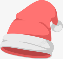 可爱红色圣诞帽素材