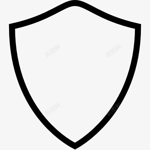 盾ios7Lineicons图标png_新图网 https://ixintu.com shield 盾