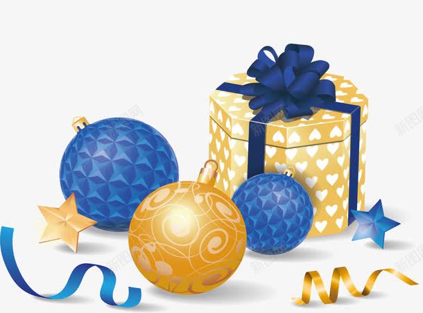 精美包装新年礼物png免抠素材_新图网 https://ixintu.com 新年 新年海报 新年礼物 矢量png 礼物盒 精美礼物 节日小球