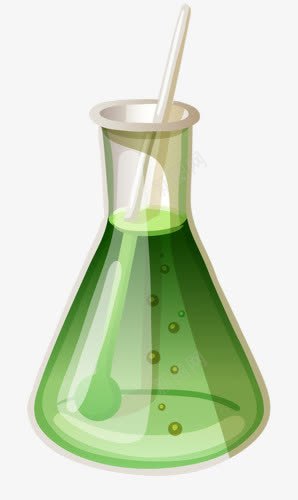 绿液体与量杯png免抠素材_新图网 https://ixintu.com 液体 研究 科学 量杯