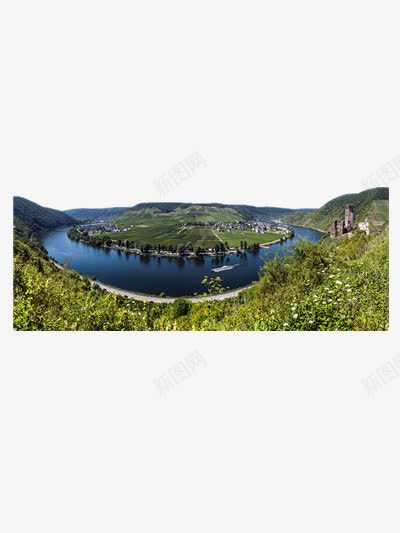 漂亮的城市png免抠素材_新图网 https://ixintu.com 城市 旅游 绿色