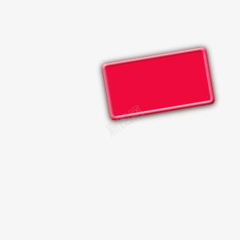红色方形卡通边框装饰png免抠素材_新图网 https://ixintu.com 卡通 方形 红色 装饰 边框