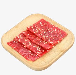 芝麻猪肉干素材