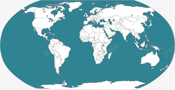 世界地图插图png免抠素材_新图网 https://ixintu.com 世界地图 地图