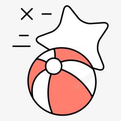 星星皮球星星皮球高清图片