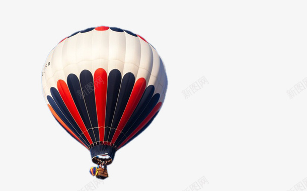 红黑色热气球png免抠素材_新图网 https://ixintu.com 热气球素材 热气球素材库