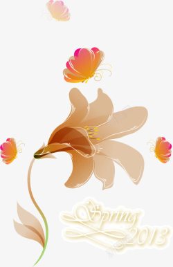 花朵装饰图案素材
