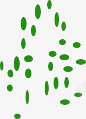 绿色叶子斑点装饰png免抠素材_新图网 https://ixintu.com 叶子 图片 斑点 绿色 装饰