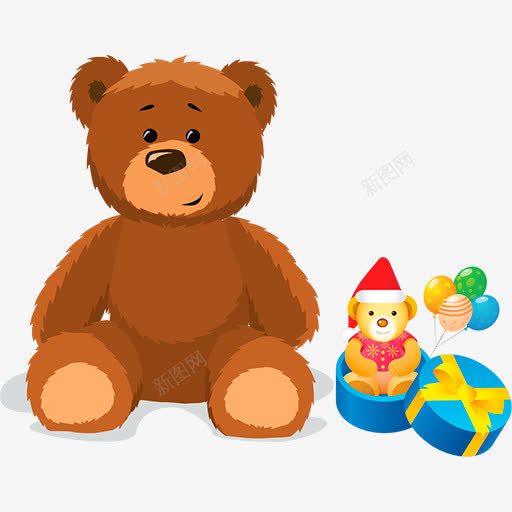 泰迪气球熊Teddydayicons图标png_新图网 https://ixintu.com Bear balloon teddy 抓气球的熊 气球 泰迪 熊