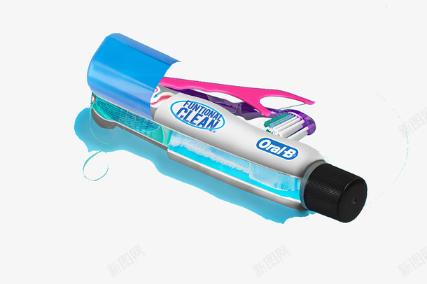 牙膏牙线产品实物图png免抠素材_新图网 https://ixintu.com 个人卫生 口腔 口腔清洁 日常用品 清洁用品 牙线 牙膏