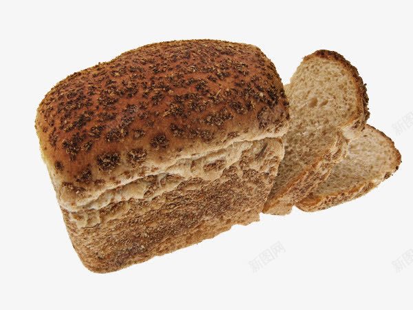 面包全麦吐司png免抠素材_新图网 https://ixintu.com 产品实物 全麦 切片 吐司 面包