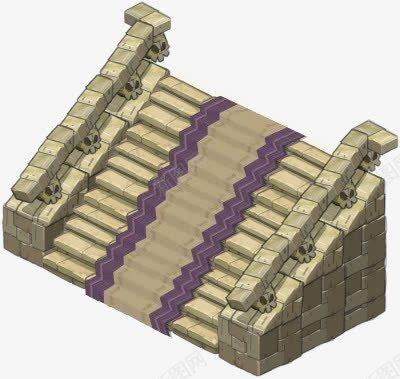 台阶建筑png免抠素材_新图网 https://ixintu.com 古典 台阶 建筑