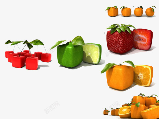 方形水果png免抠素材_新图网 https://ixintu.com 方形 橘子 水果 食物