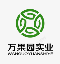 实业万果园实业logo图标高清图片