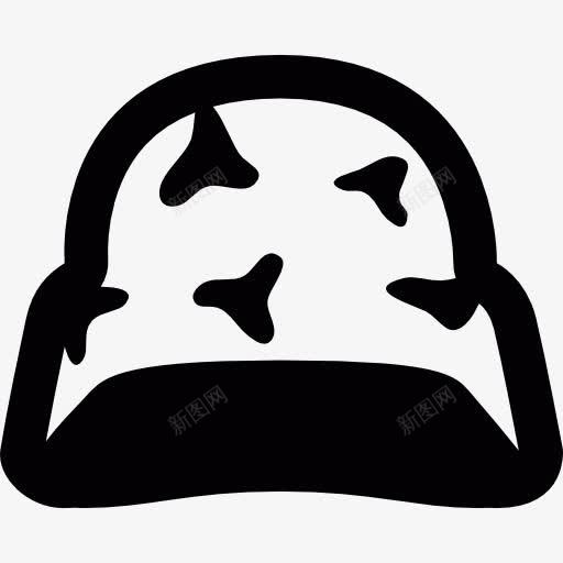迷彩头盔图标png_新图网 https://ixintu.com 头盔 安全 工具和用具 战争 防护