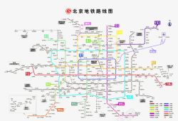 北京地铁线素材