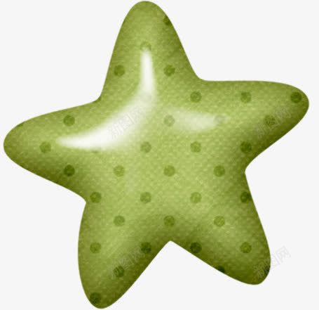 绿色立体星星png免抠素材_新图网 https://ixintu.com 星星 立体 绿色