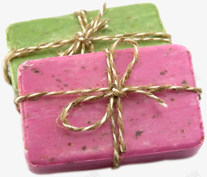 香皂装饰png免抠素材_新图网 https://ixintu.com 矢量装饰 粉紫色 绿色香皂 装饰 香皂