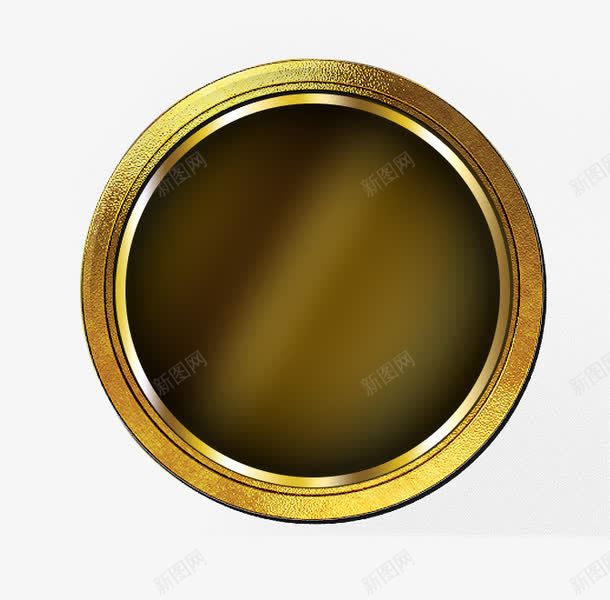 金色圆形促销标签png免抠素材_新图网 https://ixintu.com 促销标签 圆形 金色