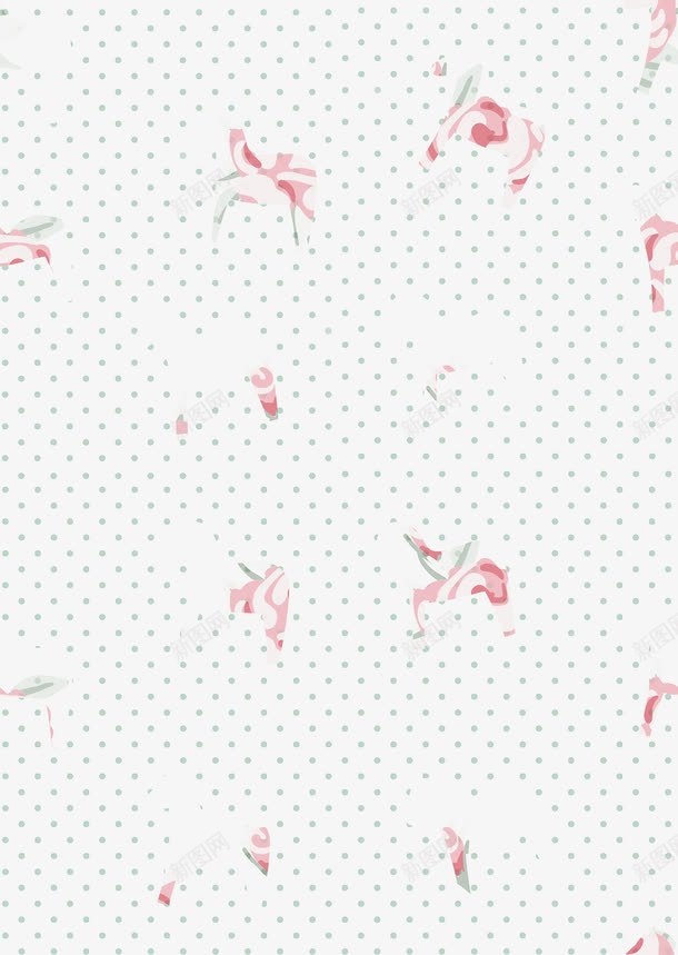 创意花卉点点背景图案png免抠素材_新图网 https://ixintu.com 创意底纹 图案 点点背景 花卉图案 花纹图案