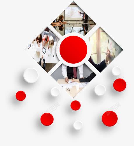 红色圆形png免抠素材_新图网 https://ixintu.com 信息图 分类 商业 圆形 科技 红色