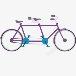双座自行车双座自行车高清图片