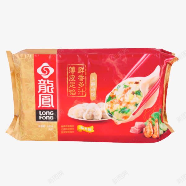 龙凤三鲜水饺png免抠素材_新图网 https://ixintu.com 三鲜馅 产品实物 水饺 薄皮味美 速冻食品