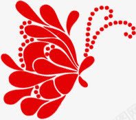 红色花朵欧式花纹png免抠素材_新图网 https://ixintu.com 欧式 红色 花朵 花纹