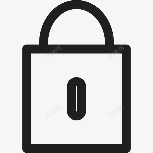 挂锁图标png_新图网 https://ixintu.com 块 安全 锁 隐私
