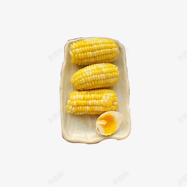 有机蔬菜玉米png免抠素材_新图网 https://ixintu.com 产品实物 营养 香甜
