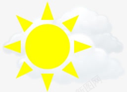 太阳png免抠素材_新图网 https://ixintu.com 云朵 光明 太阳 照射