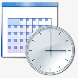 日期和时间VistaIconforXP图标png_新图网 https://ixintu.com Date Time and 和 日期 时间