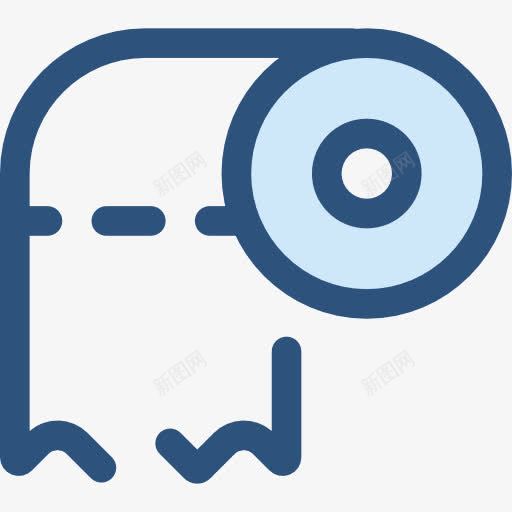 卫生纸图标png_新图网 https://ixintu.com 卫生 卫生纸 杂 浴室