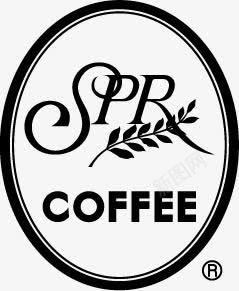 创意合成春天咖啡logo图标图标
