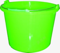 绿色卡通水桶装饰素材