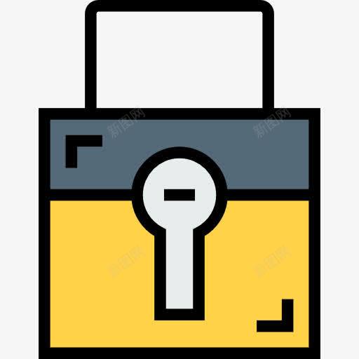 锁图标png_新图网 https://ixintu.com 块 挂锁 锁 隐私安全
