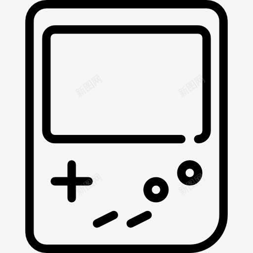 游戏机图标png_新图网 https://ixintu.com 休闲玩家 便携式电子 多媒体 技术 游戏 游戏控制台 装置