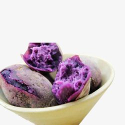诱人紫薯素材