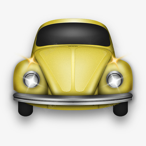 甲虫金丝雀图标png_新图网 https://ixintu.com beetle canary car yellow 甲虫 车 金丝雀 黄色的