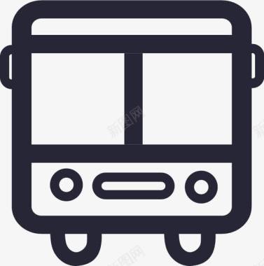 cg公共交通图标图标