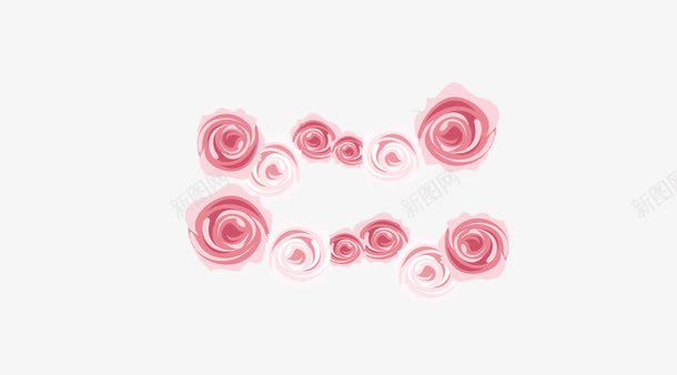 粉色玫瑰花朵png免抠素材_新图网 https://ixintu.com 玫瑰 粉色 花 花朵