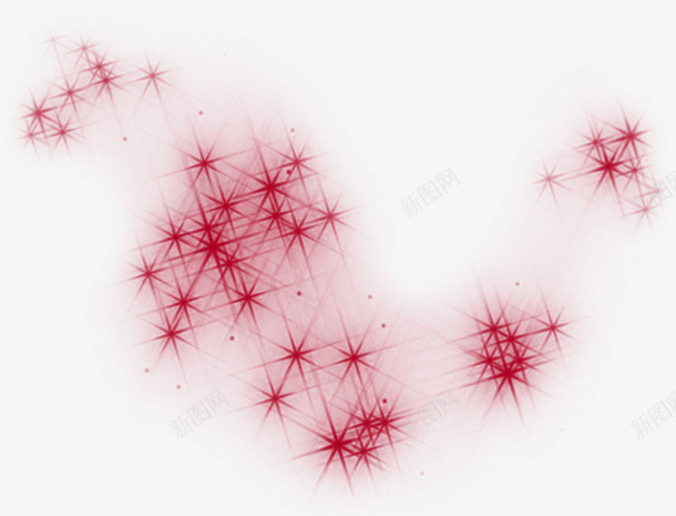 红色星星漂浮png免抠素材_新图网 https://ixintu.com 星星 漂浮 素材 红色