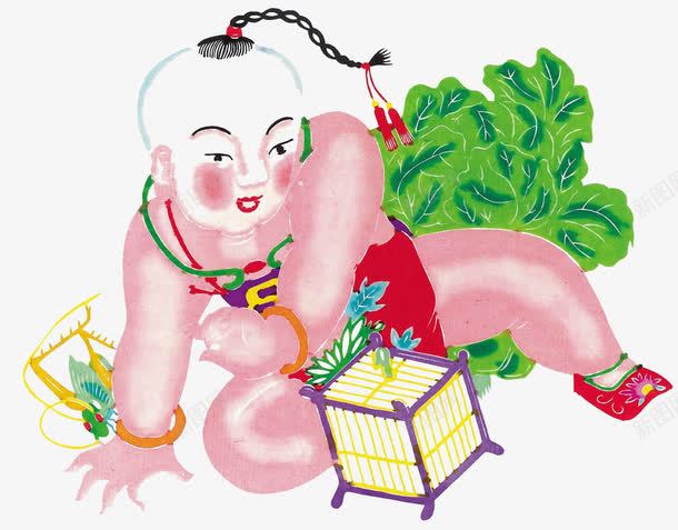 传统的剪纸图案png免抠素材_新图网 https://ixintu.com 中国风 传统的剪纸图案 民间工艺